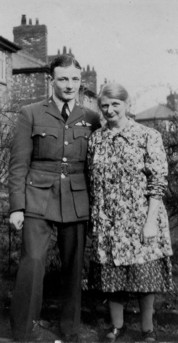 Me and mum at Thorneycroft Avenue.